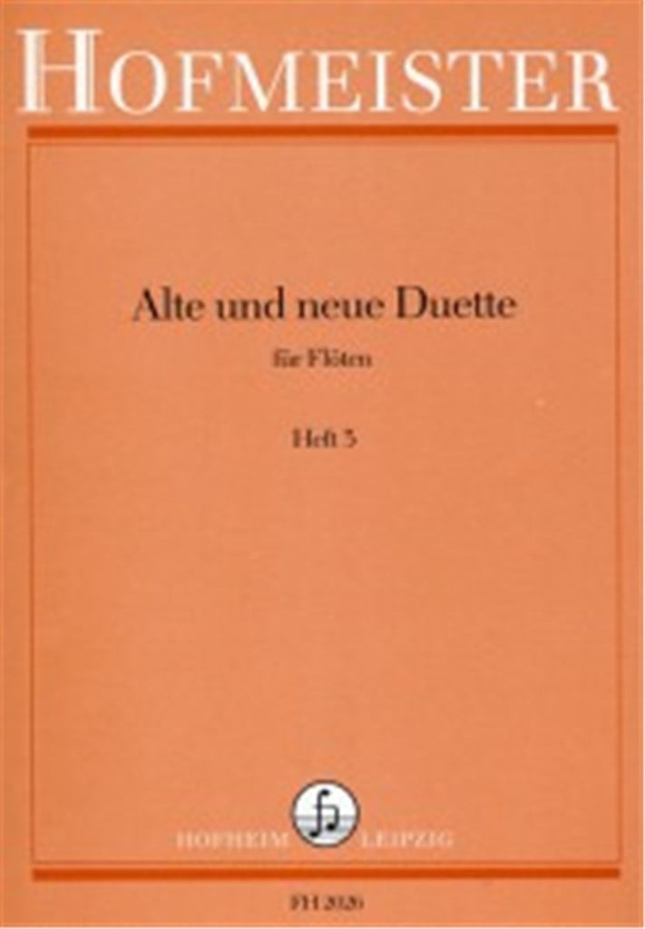 Alte und neue Duette, Heft 3